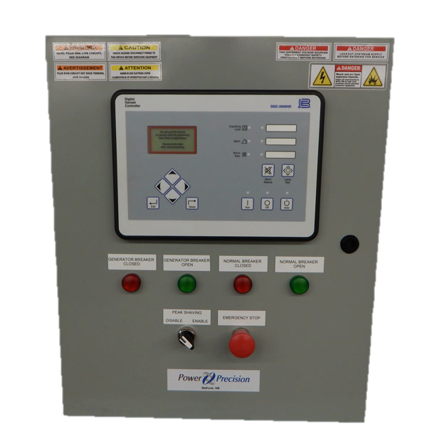 Utility Peak Shaving and Backup Generator Controllers